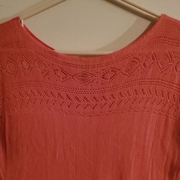 Forever 21 orange long sweater - Picture 2 of 4
